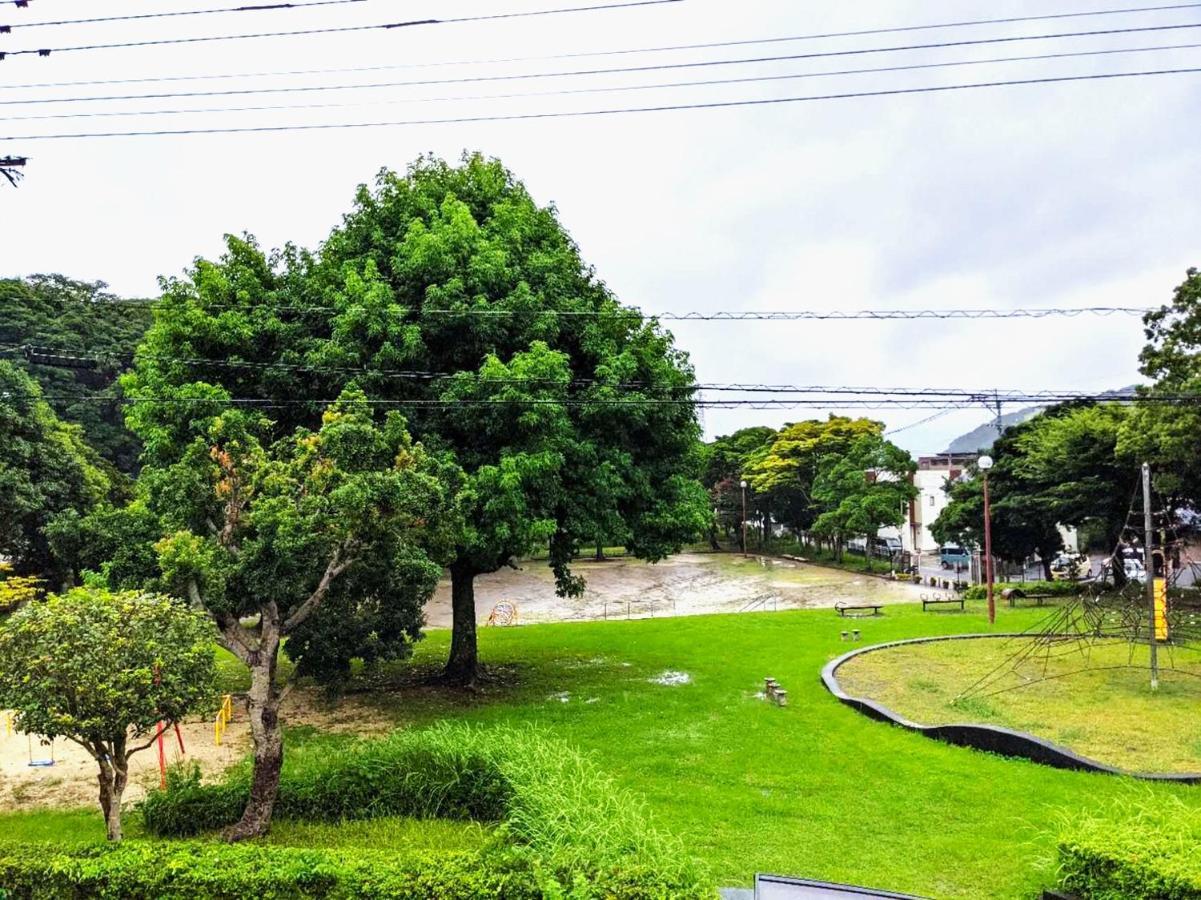 花源 Hotel Beppu Bagian luar foto